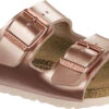 Birkenstock Children's Arizona Electric -Footwear Store birkenstock childrens arizona electric metallic copper birko flor 1012478 54740.1686247845
