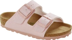 Birkenstock Children's Arizona Vegan -Footwear Store birkenstock childrens arizona vegan soft pink textile 1022313 14189.1686255378