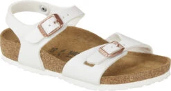 Birkenstock Children's Rio -Footwear Store birkenstock childrens rio white birko flor 1024374 30247.1686255741