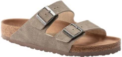 Birkenstock Arizona Vegan -Footwear Store birkenstock unisex arizona vegan desert dust grey taupe microfiber 1023036 53392.1657731074