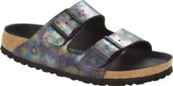 Birkenstock Arizona Vegan -Footwear Store birkenstock unisex arizona vegan iridescent black microfiber 1021251 06441.1657731075
