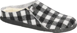 Birkenstock Zermatt Shearling -Footwear Store birkenstock unisex zermatt shearling white plaid wool felt 1017545 16815.1633980621