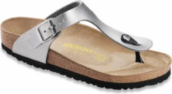 Birkenstock Women's Gizeh 25 Birkenstock Women's Gizeh -Footwear Store birkenstock women gizeh silver birko flor 4385 31408.1657894816