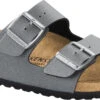 Birkenstock Women's Arizona Icy -Footwear Store birkenstock womens arizona icy metallic anthracite birko flor 1014285 92179.1564154430