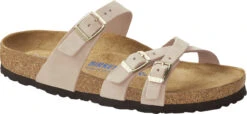 Birkenstock Women's Franca Soft Footbed -Footwear Store birkenstock womens franca soft footbed sandcastle nubuck 1022956 1022973 87690.1646945259