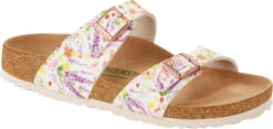 Birkenstock Women's Sydney Vegan -Footwear Store birkenstock womens sydney vegan summer garden rose birko flor 102156 62492.1657897981