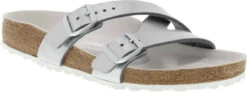Birkenstock Women's Yao -Footwear Store birkenstock womens yao metallic silver birko flro 1014183 71577.1553730826