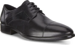 ECCO Men's Citytray Derby Cap Toe Tie -Footwear Store ecco mens citytray derby cap toe tie black 51270401001 12996.1597862400