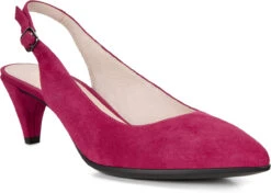 ECCO Women's Shape 45 Pointy Sleek Slingback Pump -Footwear Store ecco womens shape 45 pointy sleek slingback pump sangria 26444305422 81286.1585006343