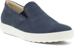 ECCO Women's Soft 7 Slip-On Sneaker -Footwear Store ecco womens soft 7 slip on sneaker marine powder 47049351056 24936.1687217921