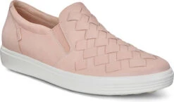 ECCO Women's Soft 7 Woven -Footwear Store ecco womens soft 7 woven rose dust 43045301118 47353.1567442533