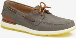 Johnston & Murphy Bower Two-Eye Tie -Footwear Store johnston murphy mens bower two eye tie gray nubuck 25 8449 75659.1647037447