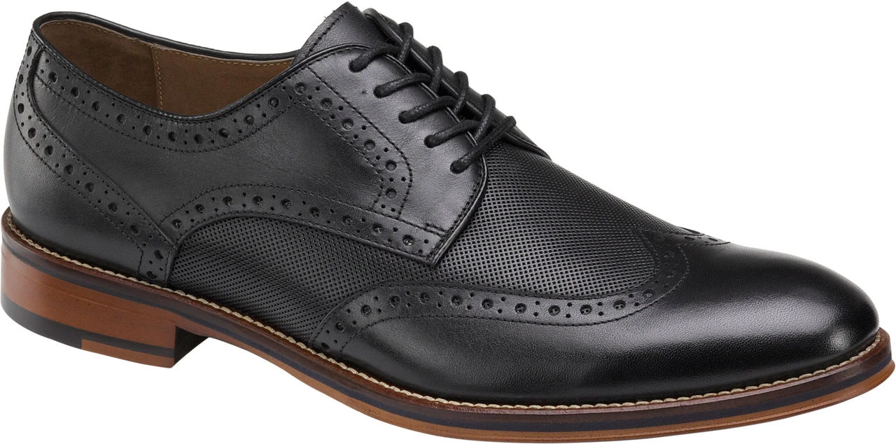 Johnston & Murphy Conard Embossed Wingtip 3 Johnston & Murphy Conard Embossed Wingtip
