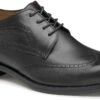 Johnston & Murphy Danridge Wingtip -Footwear Store johnston murphy mens danridge wingtip black full grain 15 8017 25549.1664812097