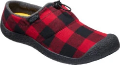 Keen Men's Howser III Slide -Footwear Store keen mens howser 3 slide red plaid black 1025553 70829.1662097183