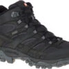 Merrell Men's Moab 2 Smooth Mid Waterproof -Footwear Store merrell mens moab 2 smooth mid waterproof black J42503 87103.1535147264