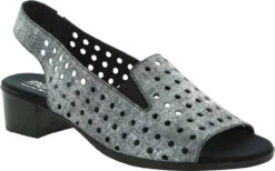 Munro Mickee -Footwear Store munro womens mickee pewter metallic leather m427370 59020.1548257862