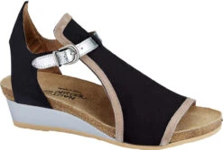 Naot Fiona -Footwear Store naot womens fiona black velvet khaki beige 5042 niy 35651.1624506005