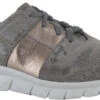 Naot Buzz -Footwear Store noat womens buzz gray marble suede radiant copper leather 18019 nvw 69066.1663906186