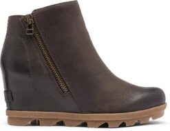 Sorel Women's Joan Of Arctic Wedge II Zip -Footwear Store sorel womens joan of arctic wedge 2 zip blackened brown 1920921205 58969.1603280079