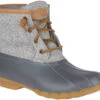 Sperry Women's Saltwater Wool Embossed -Footwear Store sperry womens saltwater wool emboss dark grey sts82475 56259.1540243292