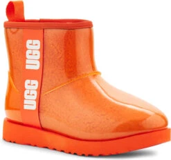UGG Big Kids Classic Clear Mini II -Footwear Store ugg childrens big kids classic clear mini 2 orange soda 1112386k ogs 12929.1656432983