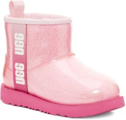 UGG Big Kids Classic Clear Mini II -Footwear Store ugg childrens big kids classic clear mini 2 pink combo 1121007k pcmb 89044.1656432983