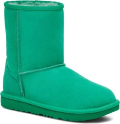 UGG Kids Classic II -Footwear Store ugg childrens kids classic 2 emerald green 1017703k edgr 90331.1658344222