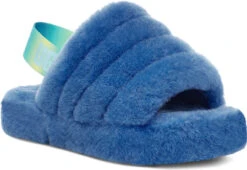 UGG Kids Fluff Yeah Slide 20 UGG Kids Fluff Yeah Slide -Footwear Store ugg childrens kids fluff yeah slide mystic blue gradient 1120030k mbgt 51792.1647038453