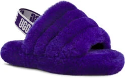 UGG Kids Fluff Yeah Slide 28 UGG Kids Fluff Yeah Slide -Footwear Store ugg childrens kids fluff yeah slide violet night 1098494k vngh 28977.1647038454