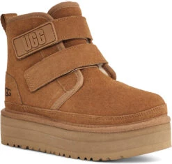 UGG Kids Neumel Platform -Footwear Store ugg childrens kids neumel platform chestnut 1130776k che 50876.1661534459