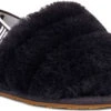 UGG Toddlers Fluff Yeah Slide 1 UGG Toddlers Fluff Yeah Slide -Footwear Store ugg childrens toddlers fluff yeah slide black 1098579t blk 37915.1651776272