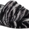 UGG Kids Fluff Yeah Slide Zebra 2 UGG Kids Fluff Yeah Slide Zebra -Footwear Store ugg kids fluff yeah slide zebra black white 1116156k bwht 32553.1598917532.600.600