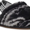 UGG Toddlers Fluff Yeah Slide Zebra -Footwear Store ugg toddlers fluff yeah slide zebra black white 1116154t bwht 23488.1603815893.600.600