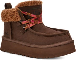 UGG Women's Funkarra Cabin Cuff -Footwear Store ugg womens funkarra cabin cuff burnt cedar 1143954 bcdr 55832.1696293307