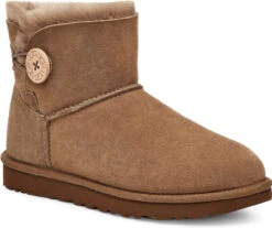 UGG Women's Mini Bailey Button II -Footwear Store ugg womens mini bailey button 2 hickory 1016422 hck 20204.1631549679